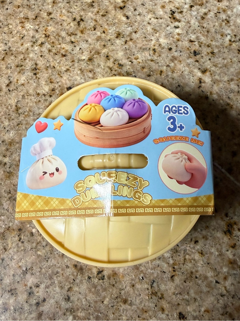 Squeezy Dumplings Kids Toy - mystery color